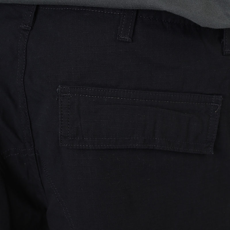 мужские черные брюки Carhartt WIP Regular Cargo Pant I015875-black - цена, описание, фото 9